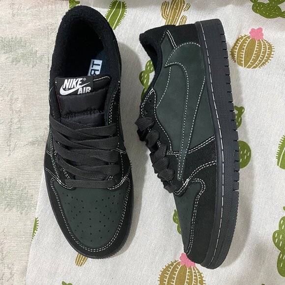 Nike Jordan 1 Low OG x Travis Scott "Black Phantom" - Picture 7 of 9